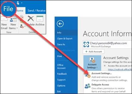 account-setting-outlook-error